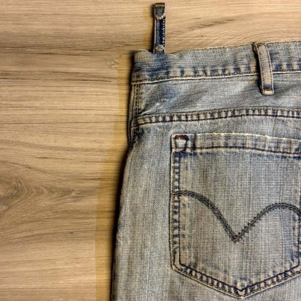 Vintage Levi's SilverTab Baggy Loose Fit Denim Jeans 38x34 - Picture 6 of 6